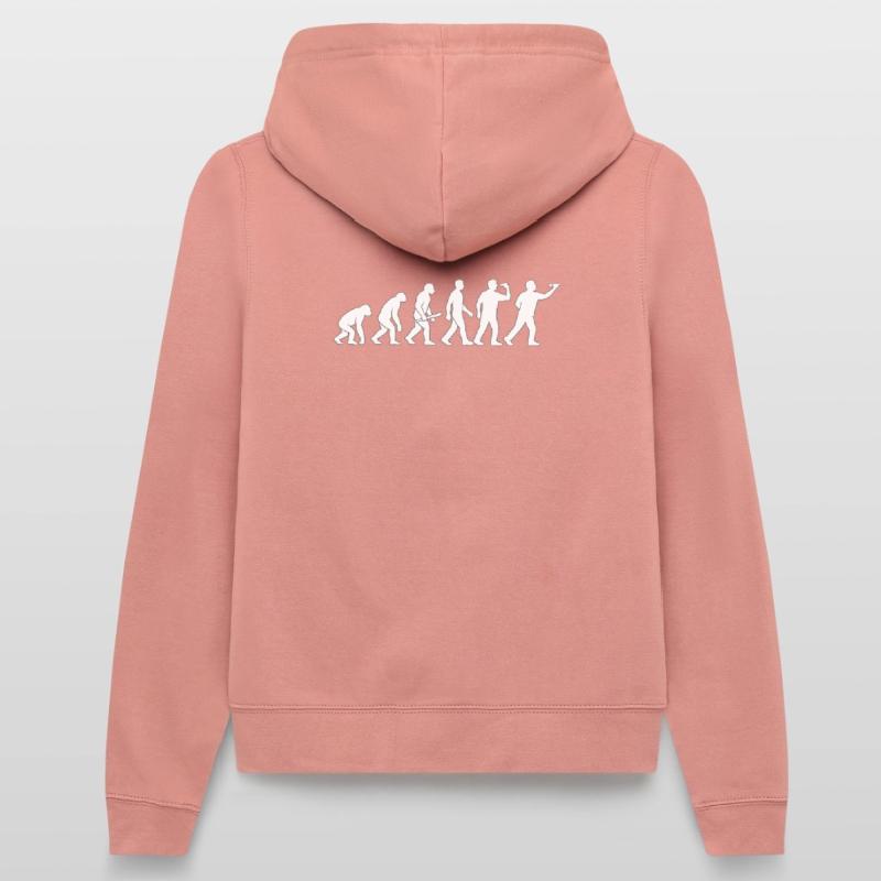 Evolution der Technik Frauen Kapuzenjacke