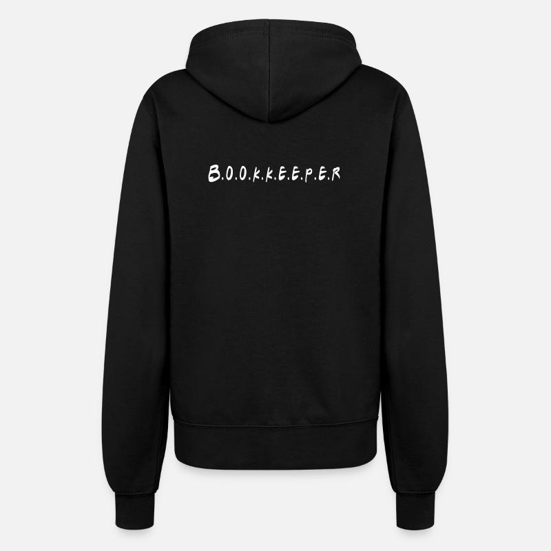 Définition du comptable : Drôle de cadeau comptable - Veste à capuche Femme - noir