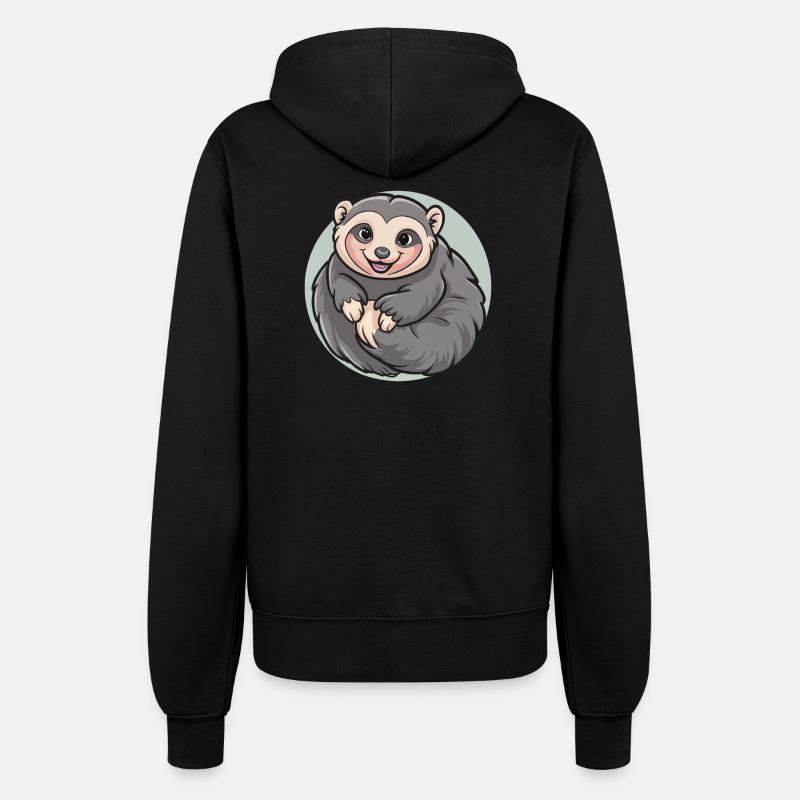 Slow Loris - Women’s Hooded Jacket - black
