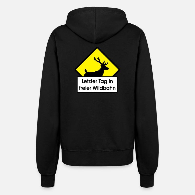 Baccalauréat - Veste à capuche Femme - noir