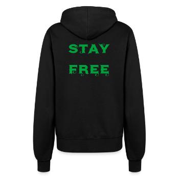 stay free - Frauen Kapuzenjacke - Schwarz - Hinten - Maraike (178cm)