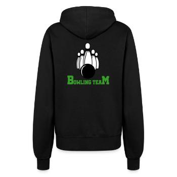 Équipe de bowling - Veste à capuche Femme - noir - Dos - Maraike (178cm)