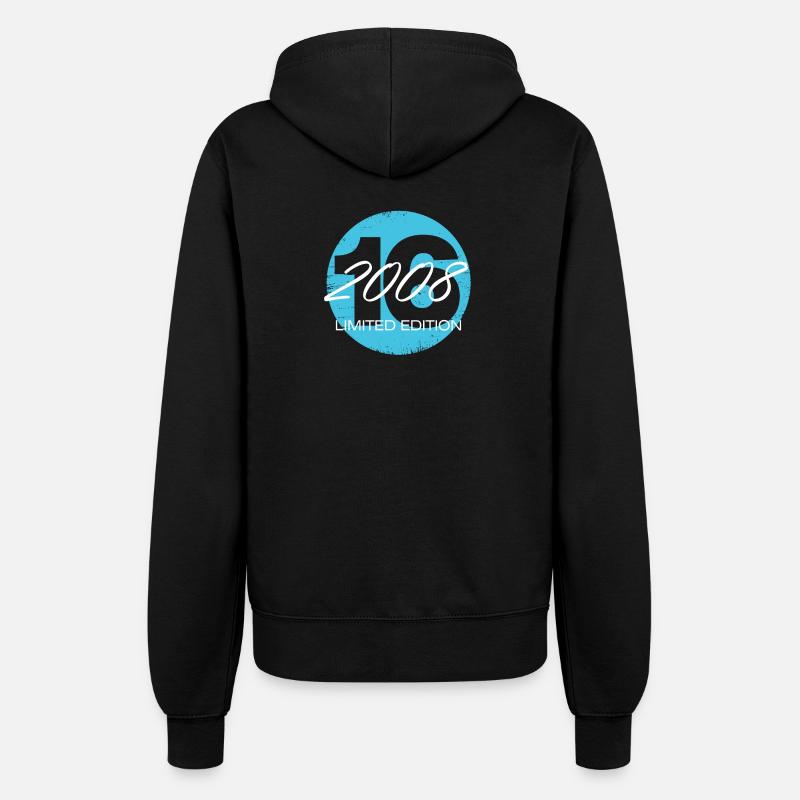 16 years old limited edition - Women’s Hooded Jacket - black