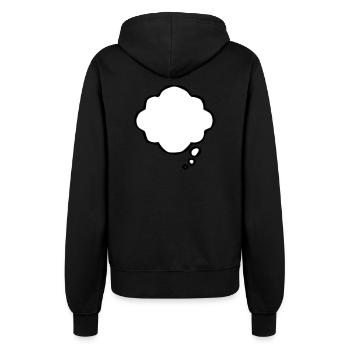 Thinking Bubble - Veste à capuche Femme - noir - Dos - Maraike (178cm)
