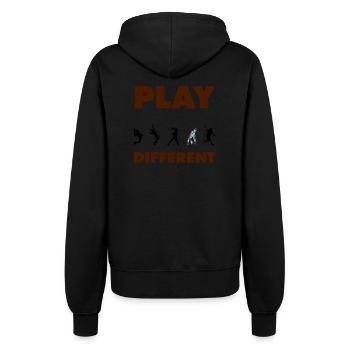 PLAY DIFFERENT - Frauen Kapuzenjacke - Schwarz - Hinten - Maraike (178cm)