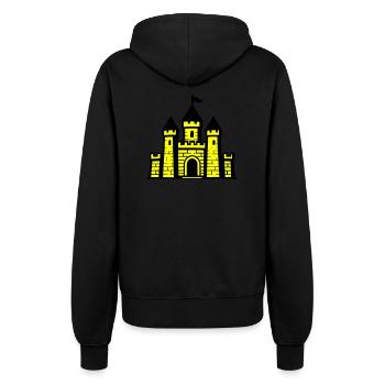 Château Moyen Âge Château - Veste à capuche Femme - noir - Dos - Maraike (178cm)