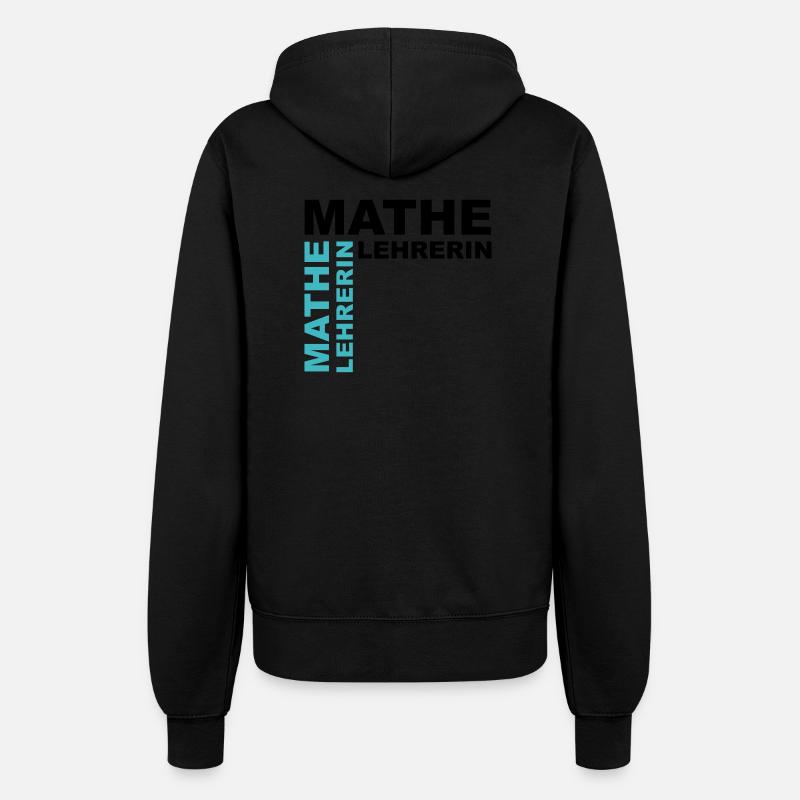 Math teacher - V2 - Women’s Hooded Jacket - black