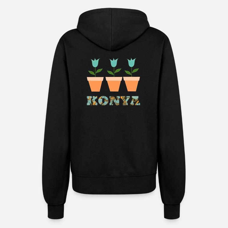 Konya E 204 - Women’s Hooded Jacket - black