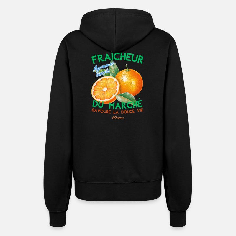 Fraicheur du marché - Veste à capuche Femme - noir