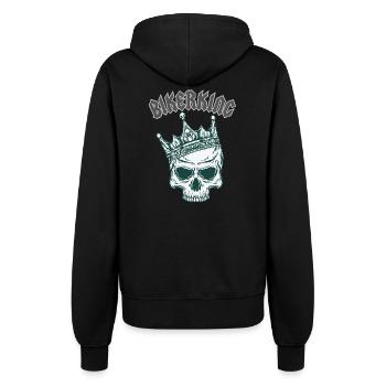 BIKERKING - Frauen Kapuzenjacke - Schwarz - Hinten - Maraike (178cm)
