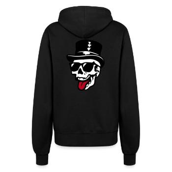Bräutigam Skelett - Frauen Kapuzenjacke - Schwarz - Hinten - Maraike (178cm)