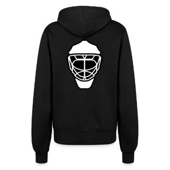 Hockey Maske neutral zweifarbig - Frauen Kapuzenjacke - Schwarz - Hinten - Maraike (178cm)
