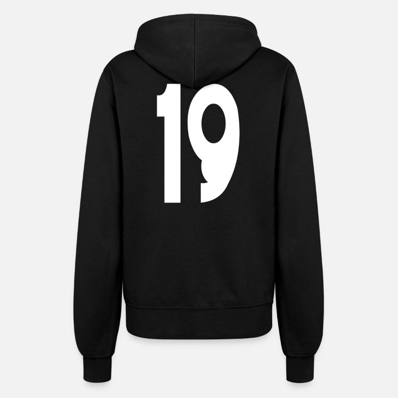 19 Nineteen Number 19 - Women’s Hooded Jacket - black