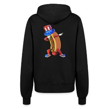 Collation hot-dog - Veste à capuche Femme - noir - Dos - Maraike (178cm)