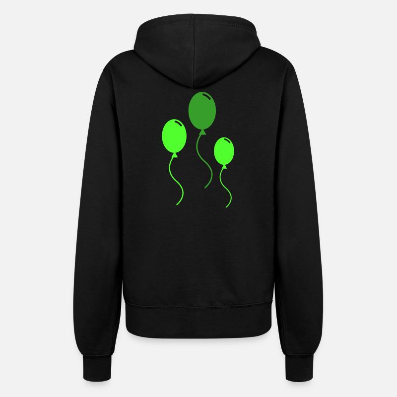 ballons - Veste à capuche Femme - noir