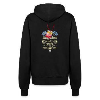 Après Ski Party Design Apres Ski Profi - Frauen Kapuzenjacke - Schwarz - Hinten - Maraike (178cm)