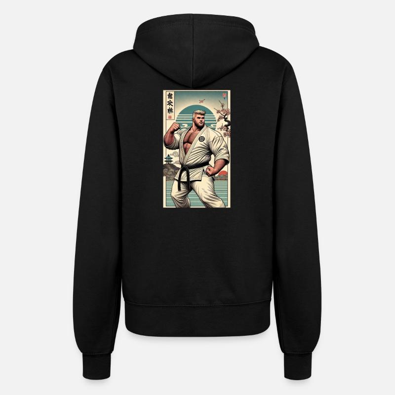 Karate MASTER - Women’s Hooded Jacket - black