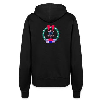 Welt beste Mama Weihnachten Last Minute Geschenk - Frauen Kapuzenjacke - Schwarz - Hinten - Maraike (178cm)