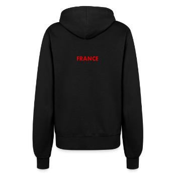 France - Frauen Kapuzenjacke - Schwarz - Hinten - Maraike (178cm)