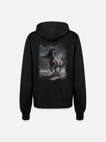 Arabisch - Frauen Kapuzenjacke - Schwarz
