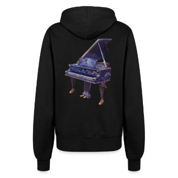 Piano - Veste à capuche Femme - noir - Dos - Maraike (178cm)