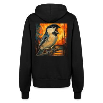 Meise - Frauen Kapuzenjacke - Schwarz - Hinten - Maraike (178cm)