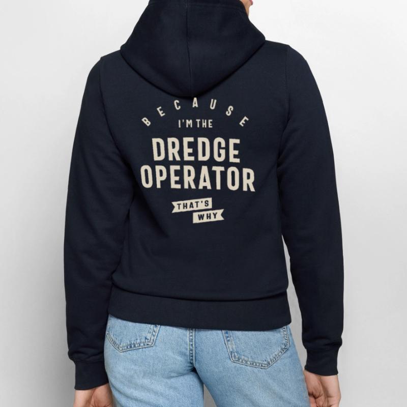 Dredge Operator Bold Statement Women’s Hooded Jacket