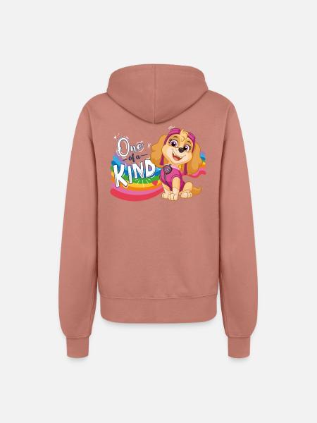 Paw Patrol Skye Regenbogen-Design - Frauen Kapuzenjacke - Altrosa
