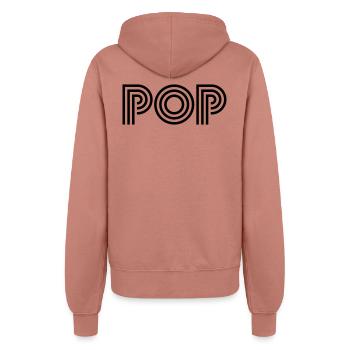 pop - Veste à capuche Femme - rose poudré - Dos - Maraike (178cm)