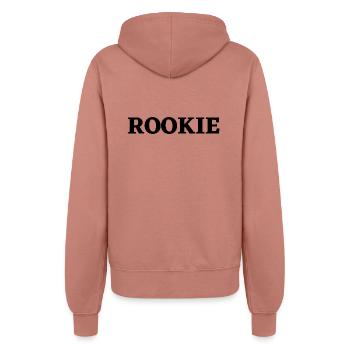 Rookie - Frauen Kapuzenjacke - Altrosa - Hinten - Maraike (178cm)