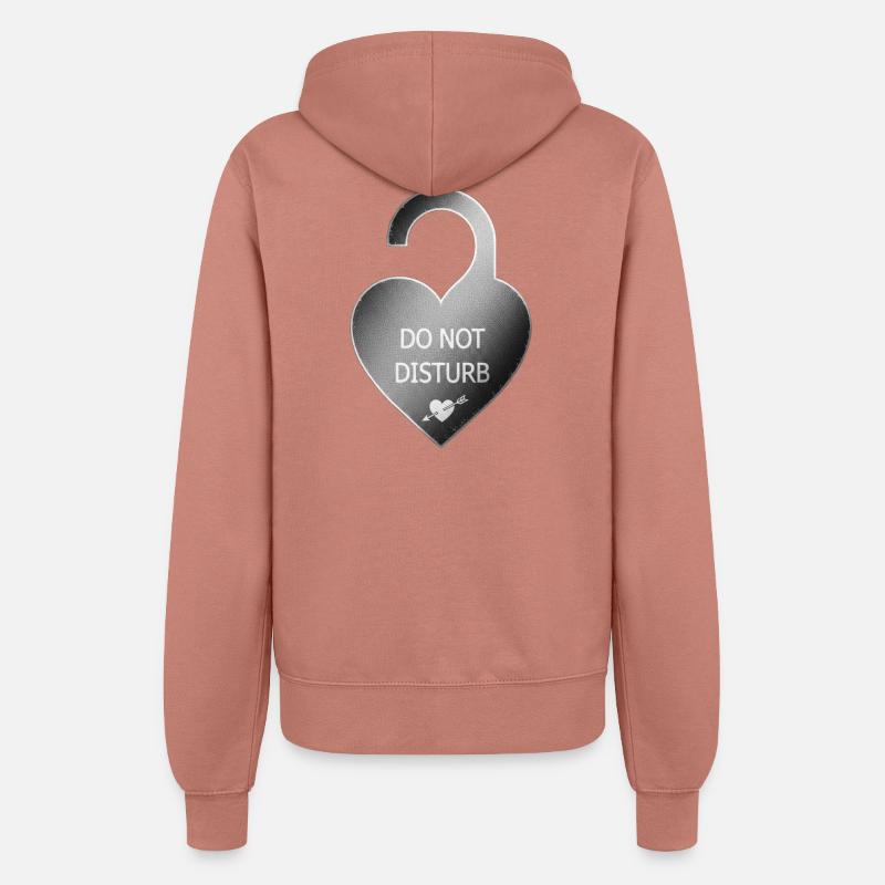 message - Women’s Hooded Jacket - dusky rose