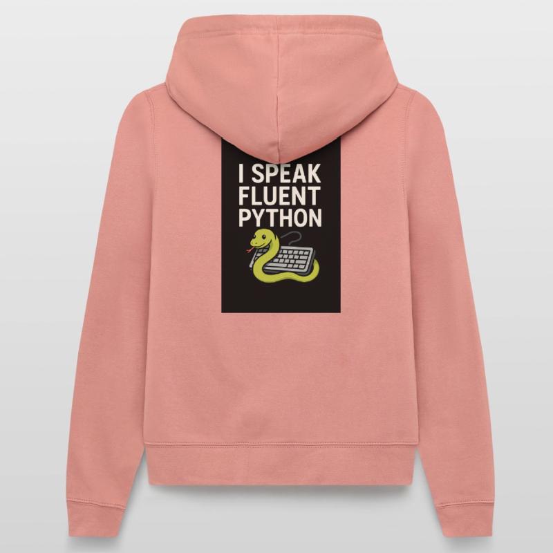 Python-Codierungsschlange Frauen Kapuzenjacke