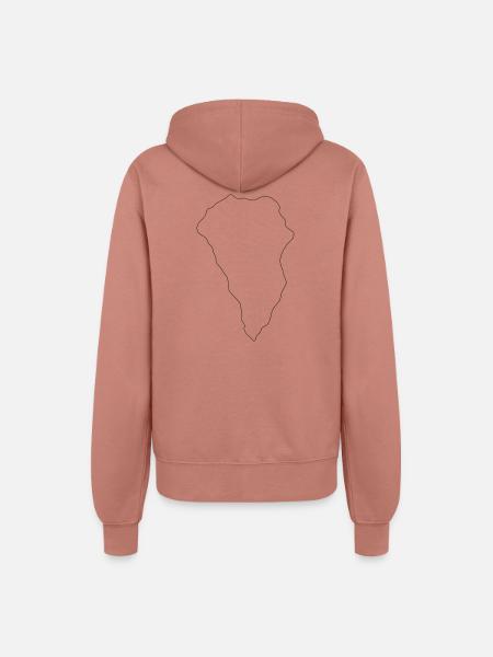 La Palma - Frauen Kapuzenjacke - Altrosa