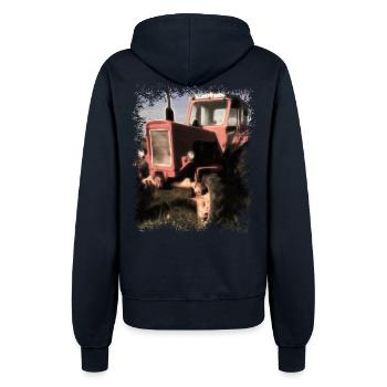 Tracteur Belarus MTS 50 - Veste à capuche Femme - marine - Dos - Maraike (178cm)