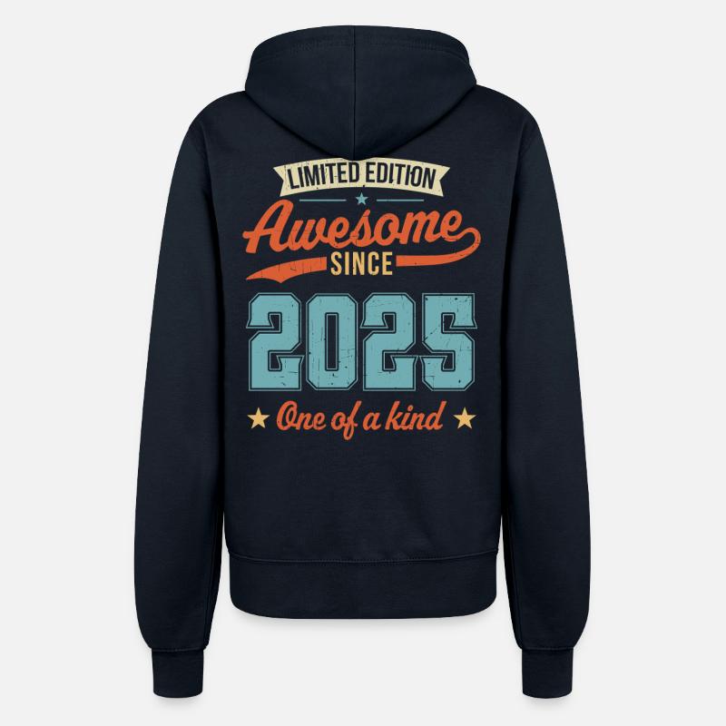 Awesome Since 2025 - Women’s Hooded Jacket - french navy