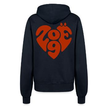 Zoe_9_v01 - Veste à capuche Femme - marine - Dos - Maraike (178cm)