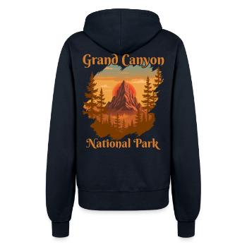 Parc national du Grand Canyon - Veste à capuche Femme - marine - Dos - Maraike (178cm)