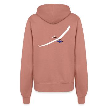 Hängegleiter Atos - Frauen Kapuzenjacke - Altrosa - Hinten - Maraike (178cm)
