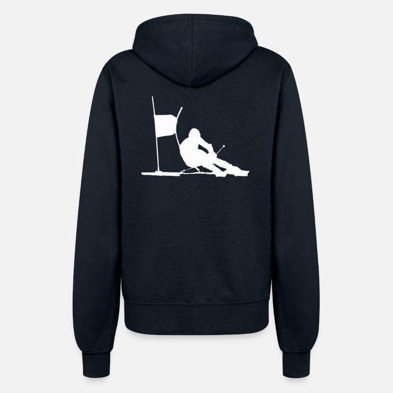 skiing - Women’s Hooded Jacket - french navy