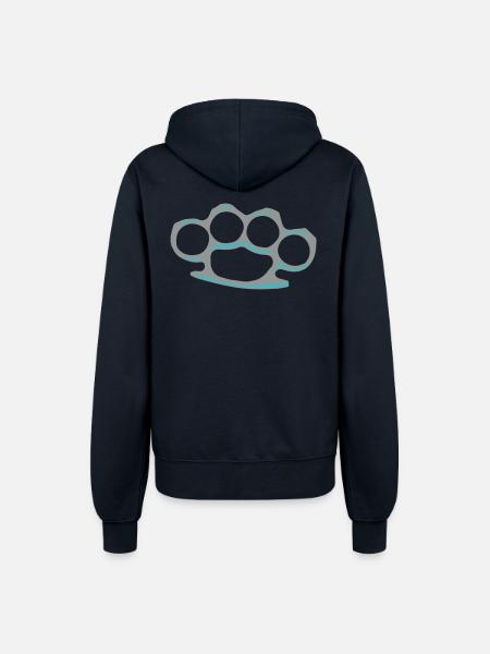 knuckle duster - Frauen Kapuzenjacke - Navy