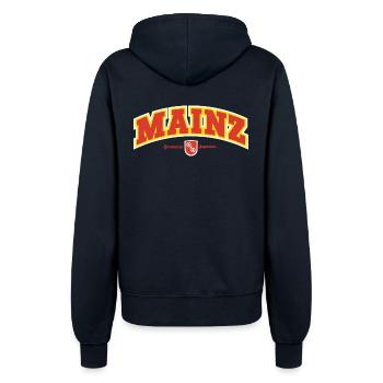 Mainz - Frauen Kapuzenjacke - Navy - Hinten - Maraike (178cm)