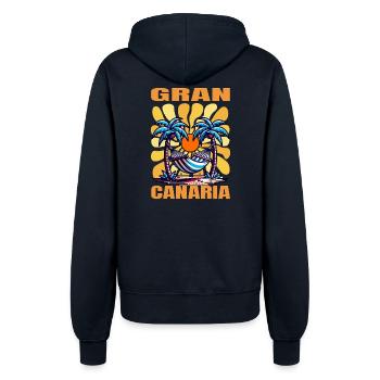 Gran Canaria - Frauen Kapuzenjacke - Navy - Hinten - Maraike (178cm)