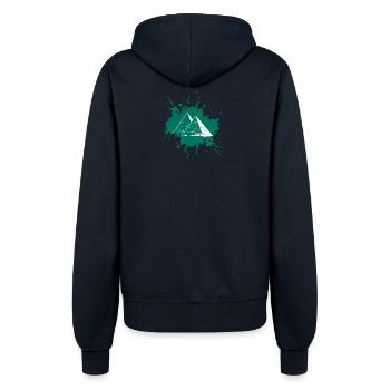 Splash Pyramiden - Frauen Kapuzenjacke - Navy - Hinten - Maraike (178cm)