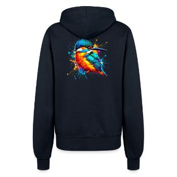 Eisvogel - Frauen Kapuzenjacke - Navy - Hinten - Maraike (178cm)