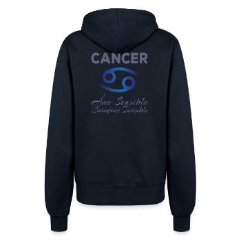 Cancer - Veste à capuche Femme - marine - Dos - Maraike (178cm)