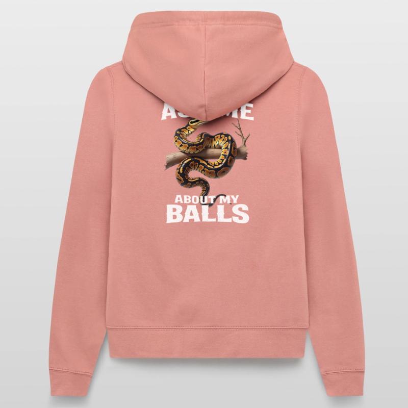 Python roi Serpents Amateurs de terrarium Python Veste à capuche Femme