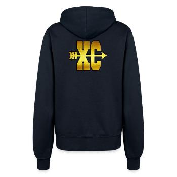 CROSS-COUNTRY XC - Veste à capuche Femme - marine - Dos - Maraike (178cm)