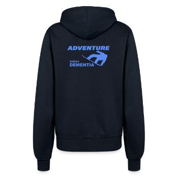 SNOWBOARD ADVENTURE - Veste à capuche Femme - marine - Dos - Maraike (178cm)