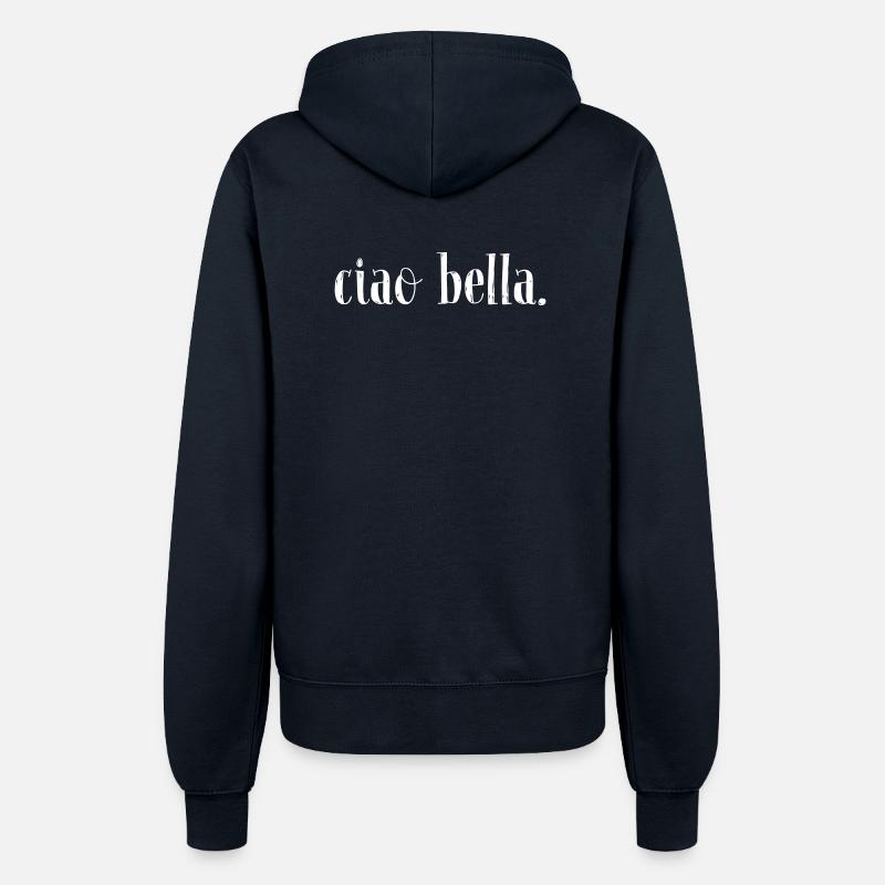 ciao bella - Women’s Hooded Jacket - french navy