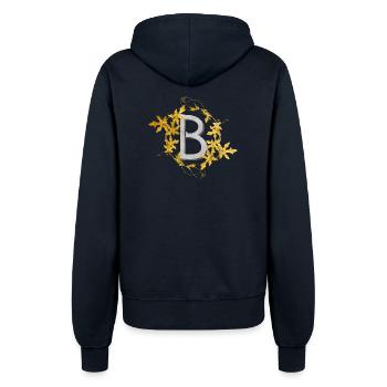 Initials2-B - Frauen Kapuzenjacke - Navy - Hinten - Maraike (178cm)